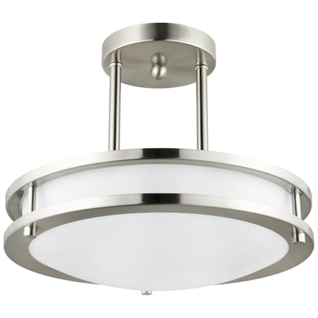 Sunlite 12-in. LED Pendant Double Band Trim Flush Mnt Lght, 15W, 1050 Lumens, 30K/40K/50K, Dimmable, 80 CRI 87783-SU